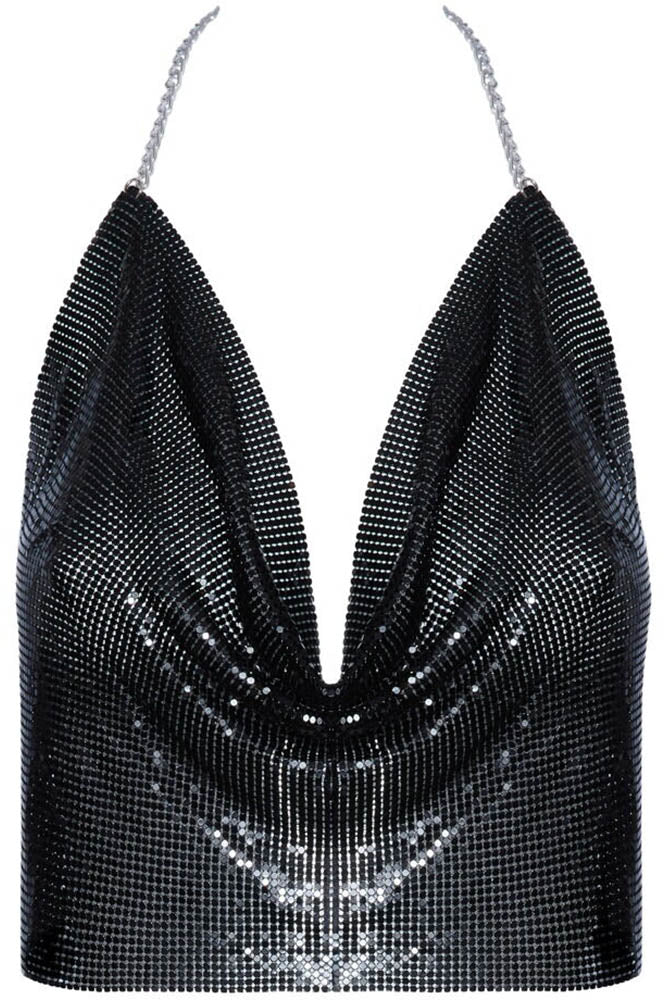Cottelli Shimmering Metal Top - Image 5
