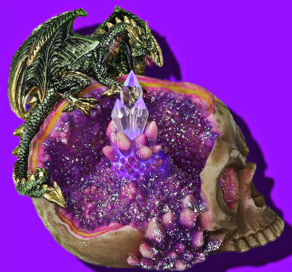Crystalline Cranium Dragon Skull - Image 3