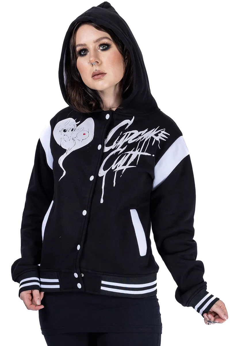 Cupcake Cult Unicorn Dream Varsity Jacket - Image 5