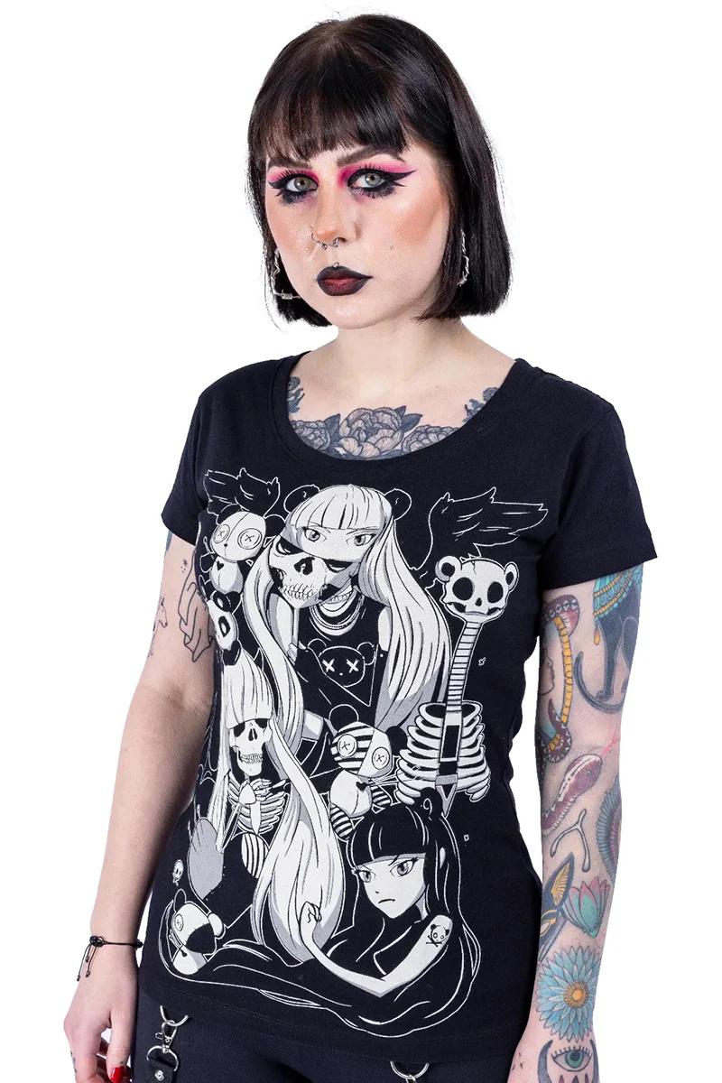 Killer Panda Death Metal Panda TShirt