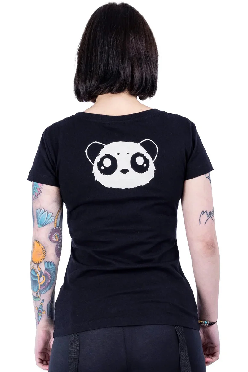 Killer Panda Death Metal Panda TShirt - Image 3
