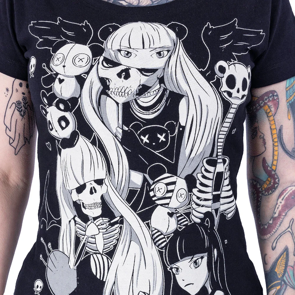 Killer Panda Death Metal Panda TShirt - Image 4