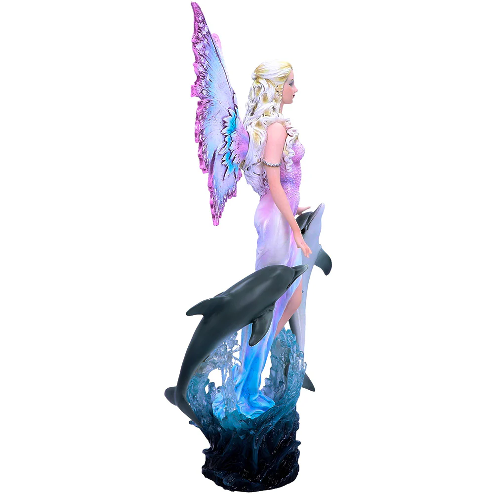 Delphinia Fairy and Dolphin Figurine - Image 4