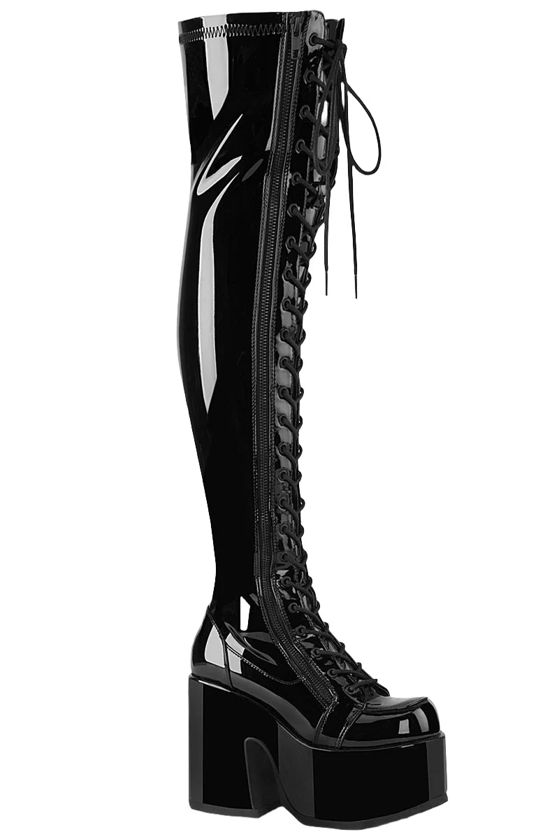 DemoniaCult CAMEL 300 Boots PVC (UK5, 7, 8) - Image 2