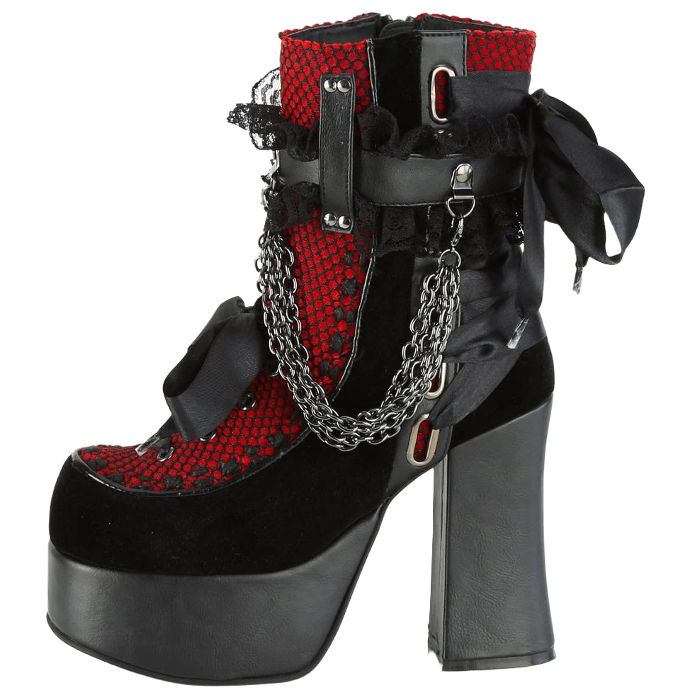 DemoniaCult CHARADE 110 Boots (UK3, 7, 8, 9) - Image 3