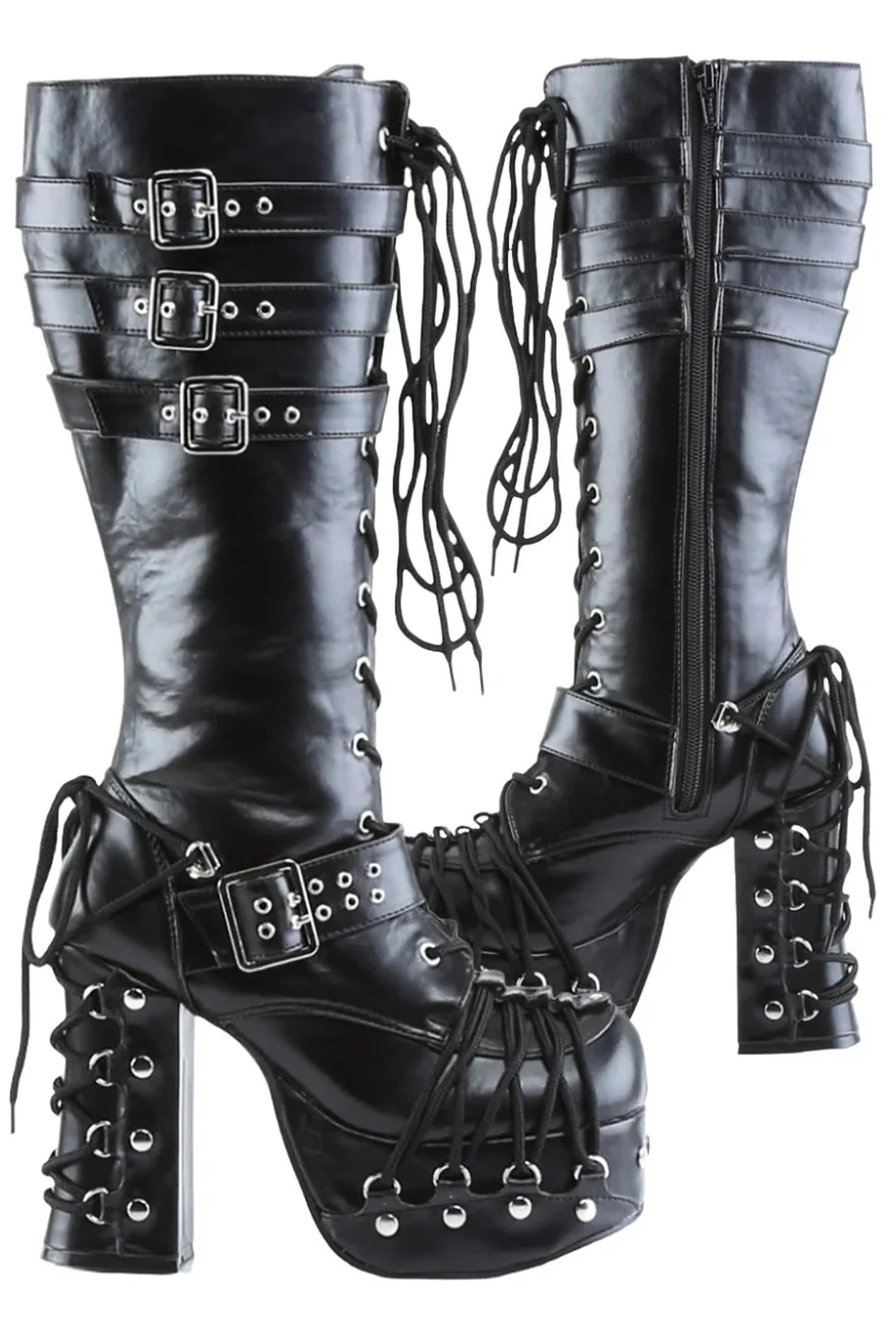 DemoniaCult CHARADE 206 Boots (UK8)