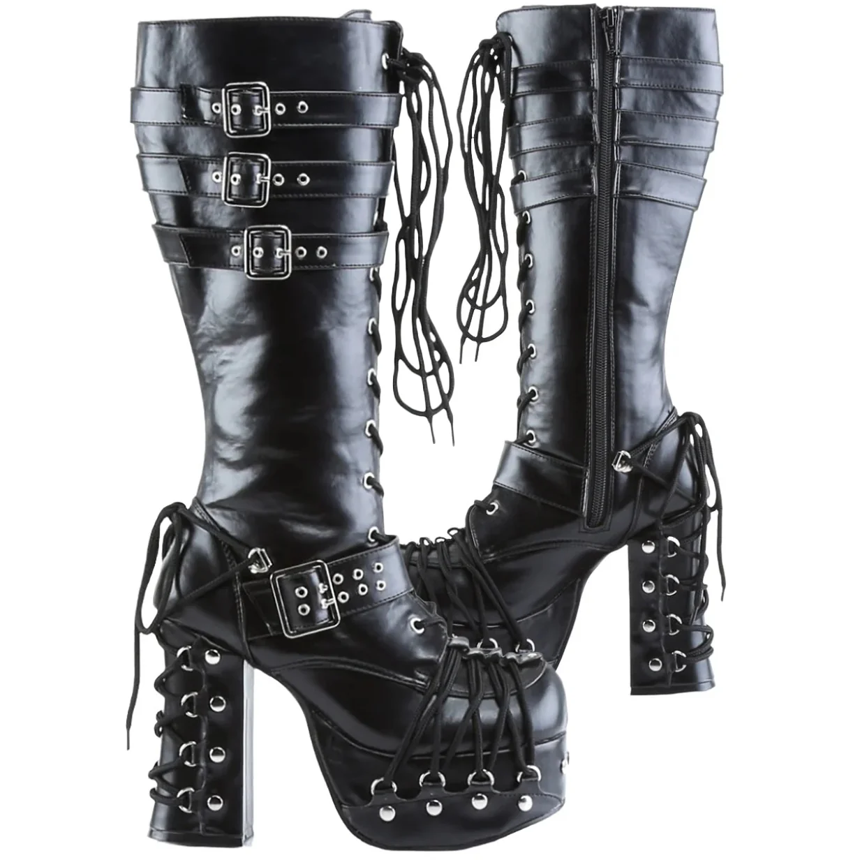 DemoniaCult CHARADE 206 Boots (UK8) - Image 8