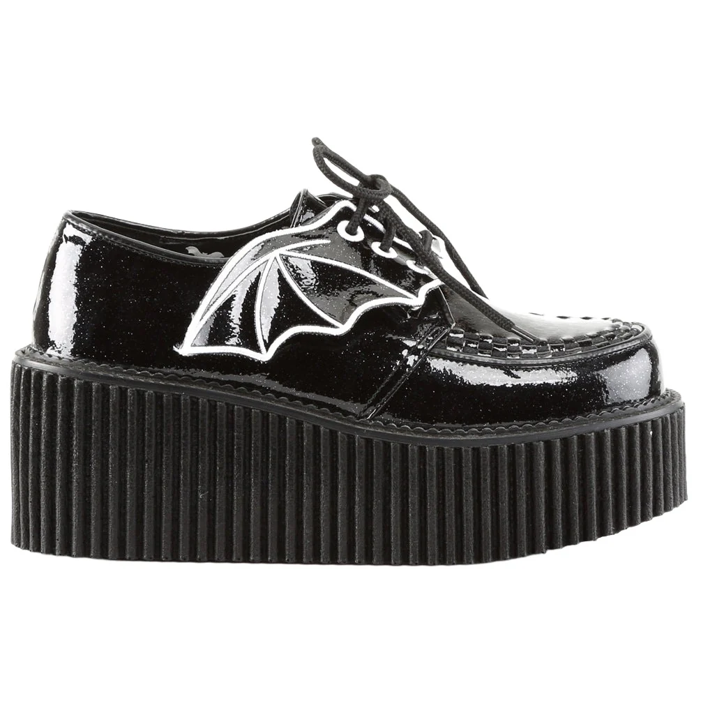 DemoniaCult CREEPER-205 Shoes Glitter (UK3, 4, 7, 8) - Image 3