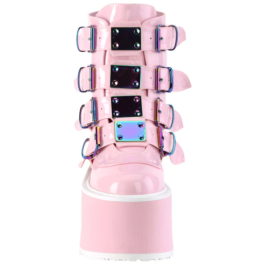 DemoniaCult DAMNED 105 Pink Boots (UK9) - Image 5
