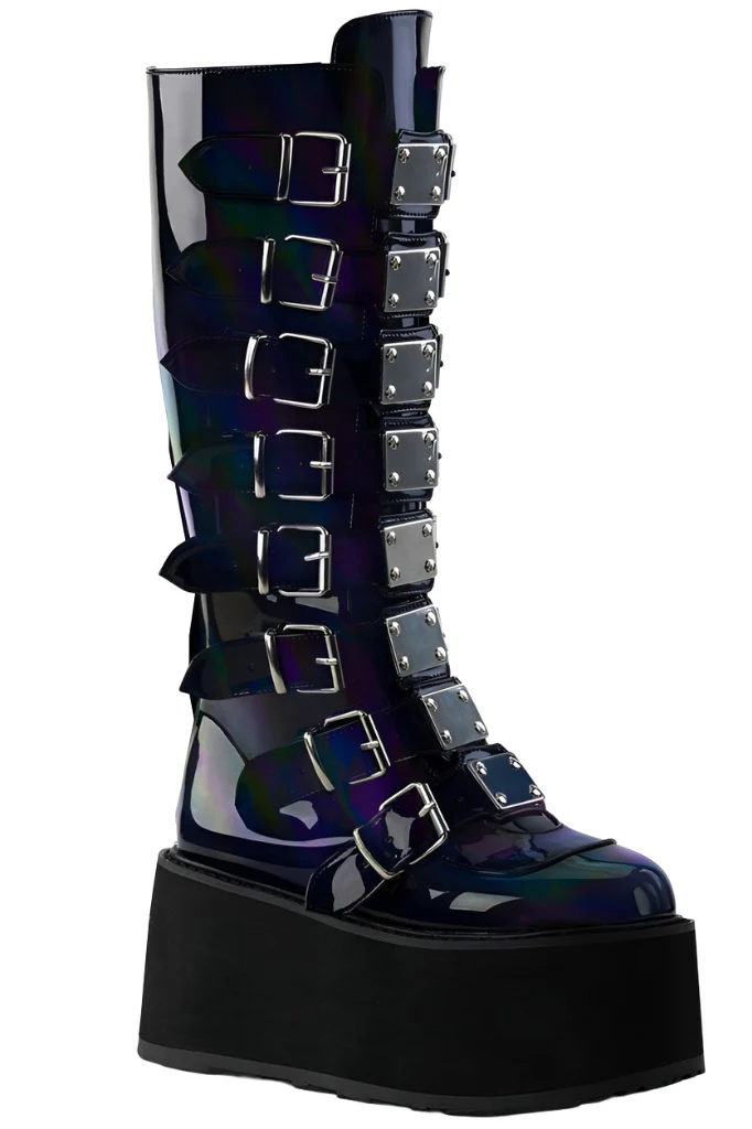 DemoniaCult DAMNED-318 Boots Hologram - Image 4