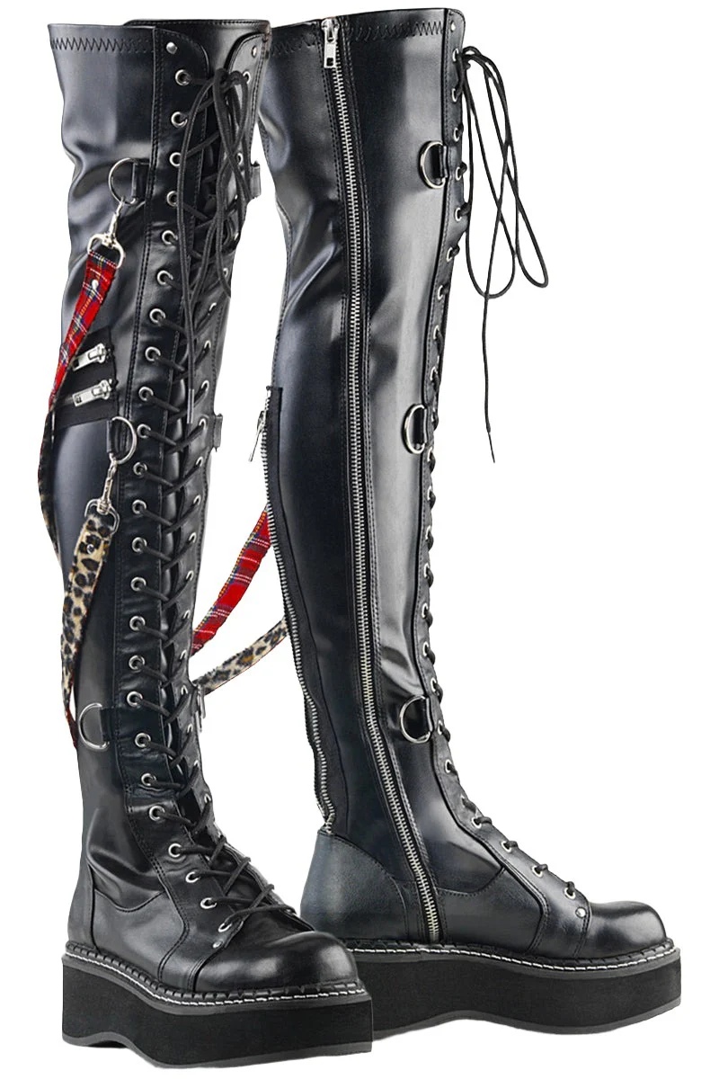 DemoniaCult EMILY-377 Boots (UK3, 4, 5)