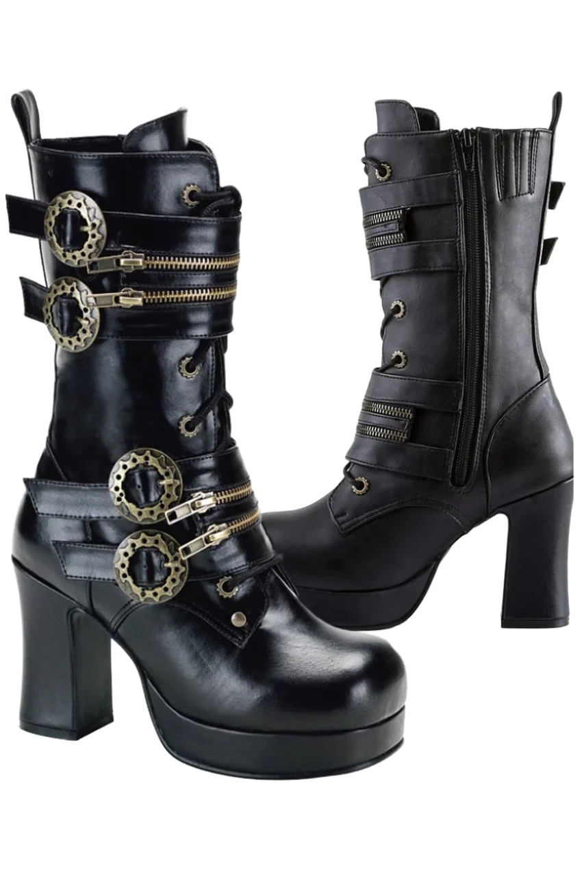 DemoniaCult Gothika 100 Boots (UK3, 8, 9)