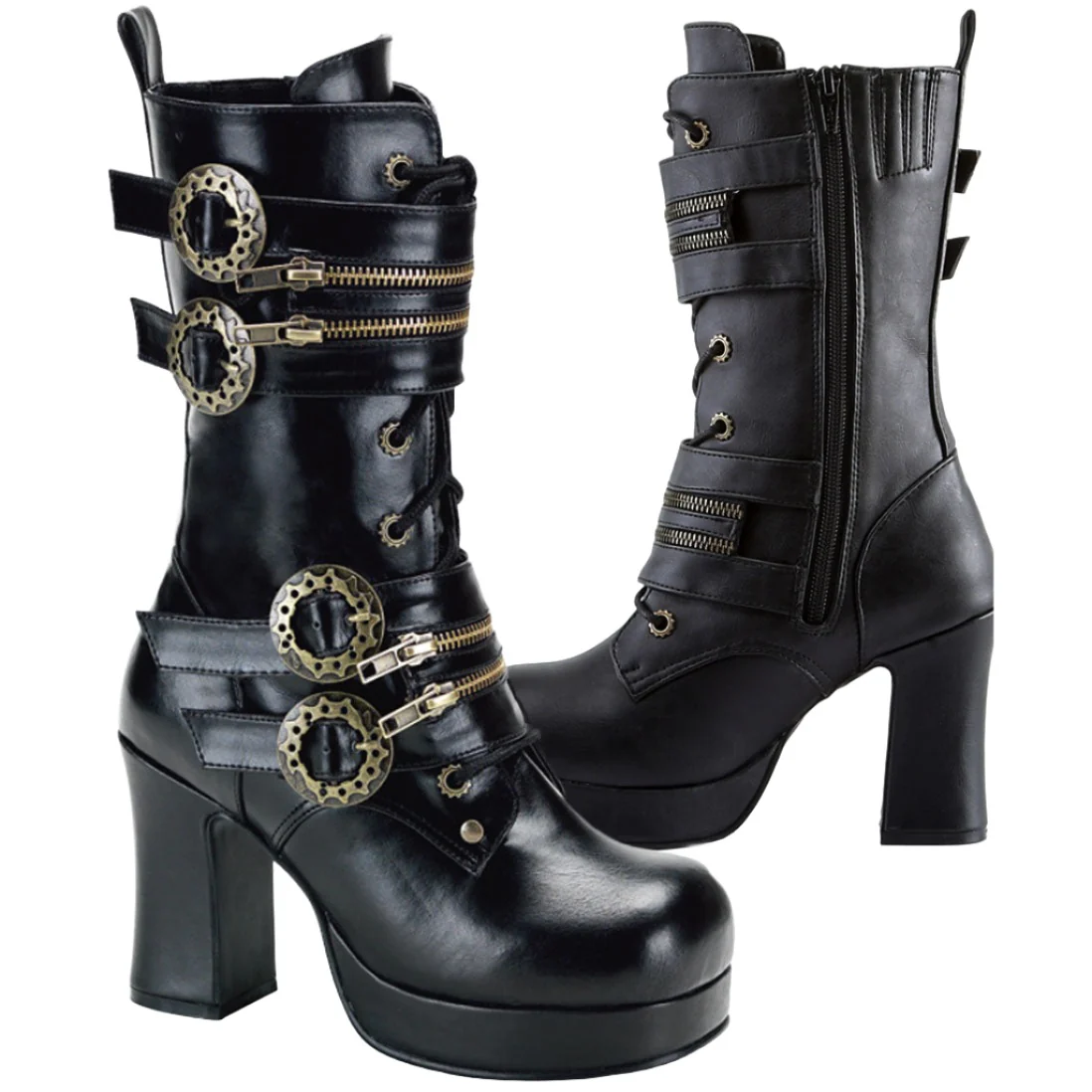 DemoniaCult Gothika 100 Boots (UK3, 8, 9) - Image 8