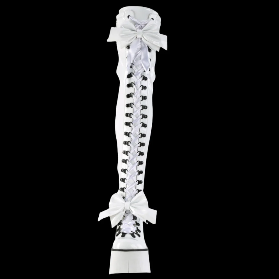 DemoniaCult KERA 303 White Boots (UK6) - Image 5