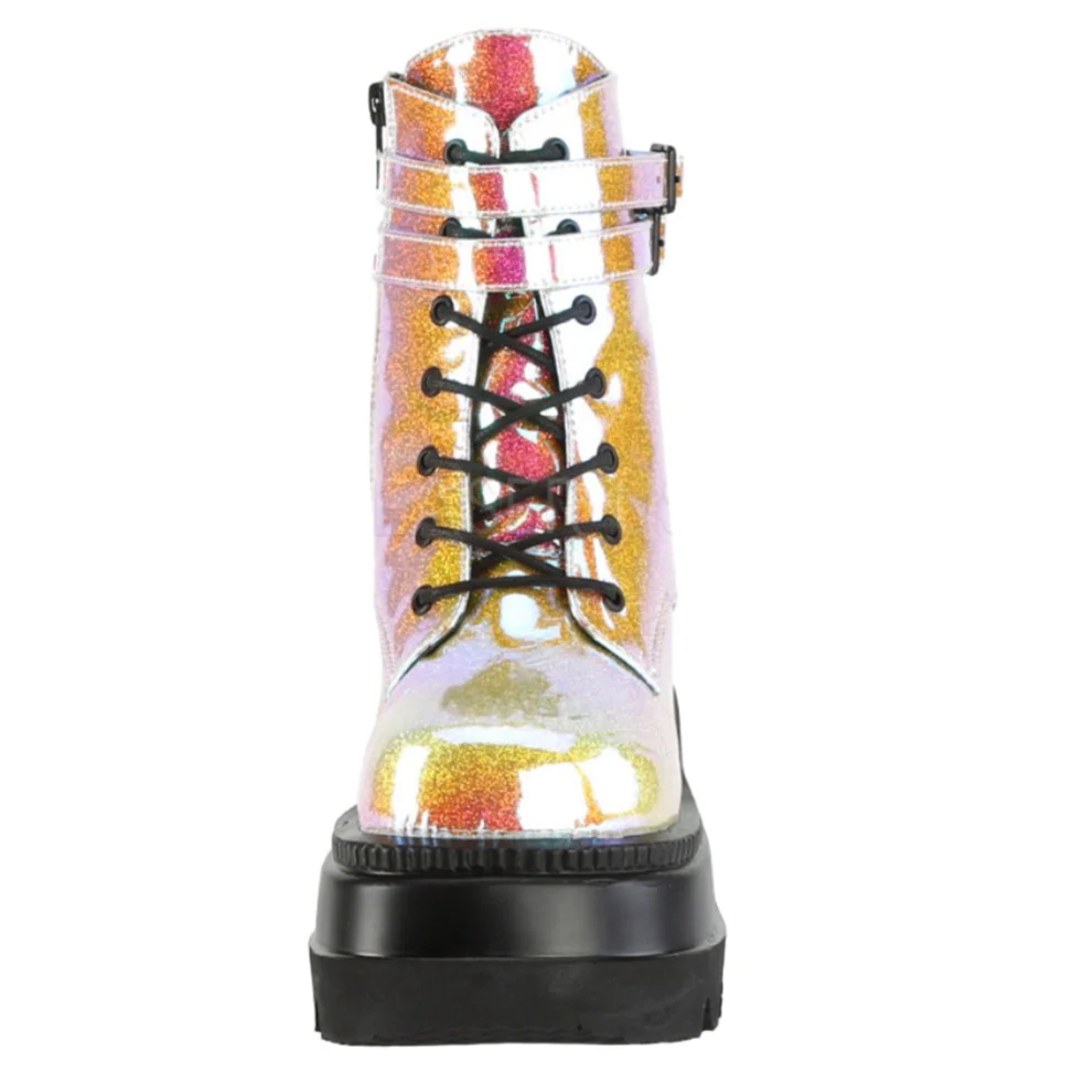 DemoniaCult SHAKER-52 Boots Pink (UK5, 7) - Image 3