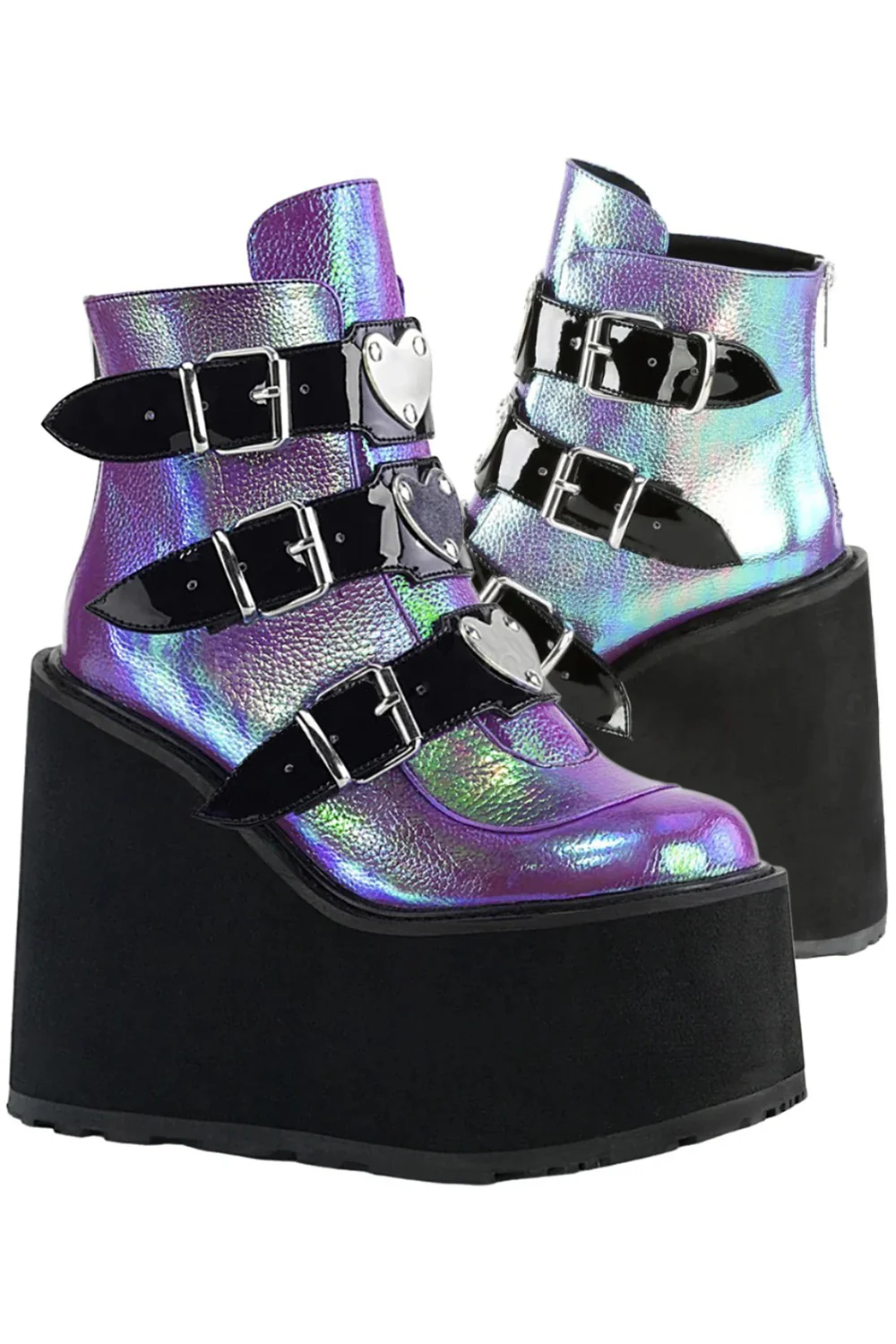 DemoniaCult SWING 105 Boots Purple (UK4, 5)