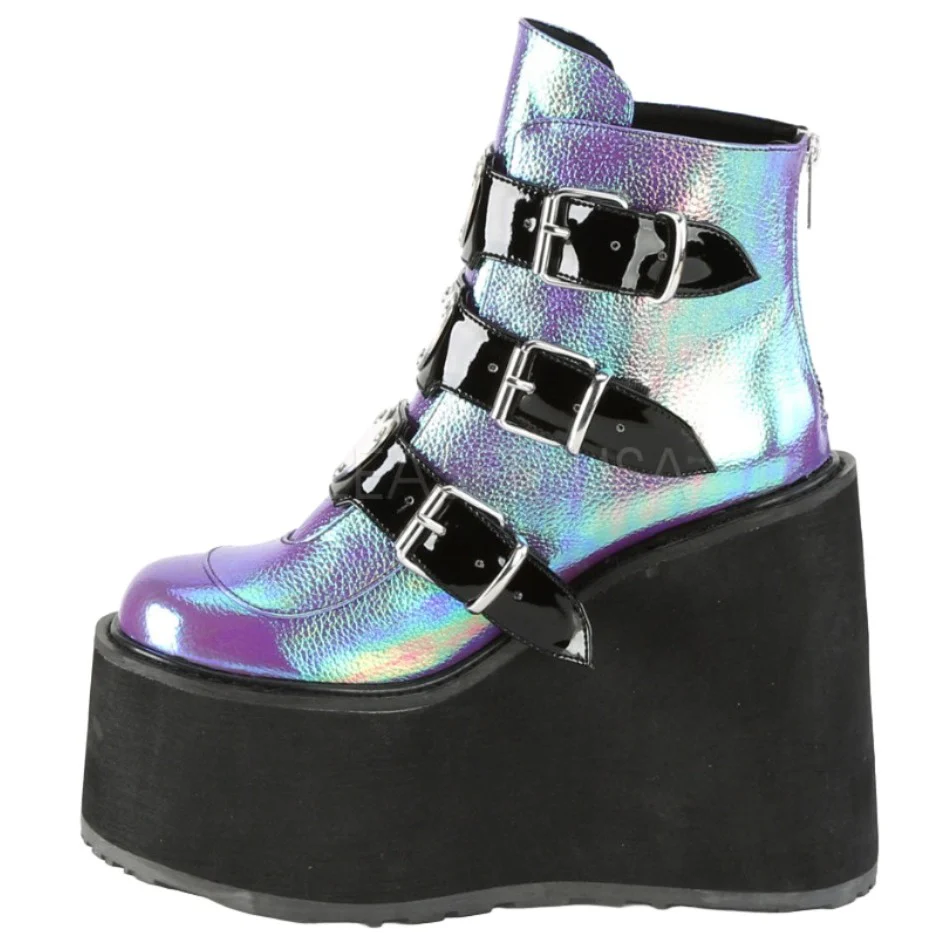 DemoniaCult SWING 105 Boots Purple (UK4, 5) - Image 3
