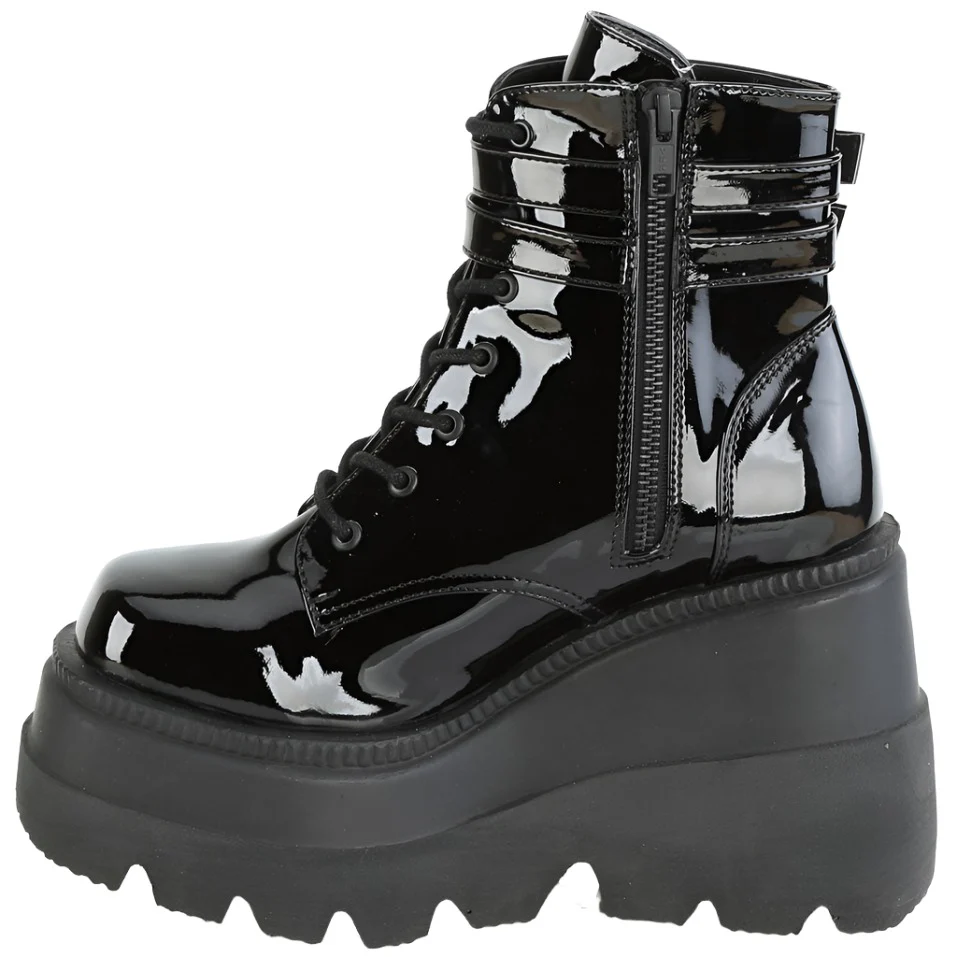 DemoniaCult Shaker 52 Boots Patent (UK3, 4, 5, 6, 8, 9) - Image 4