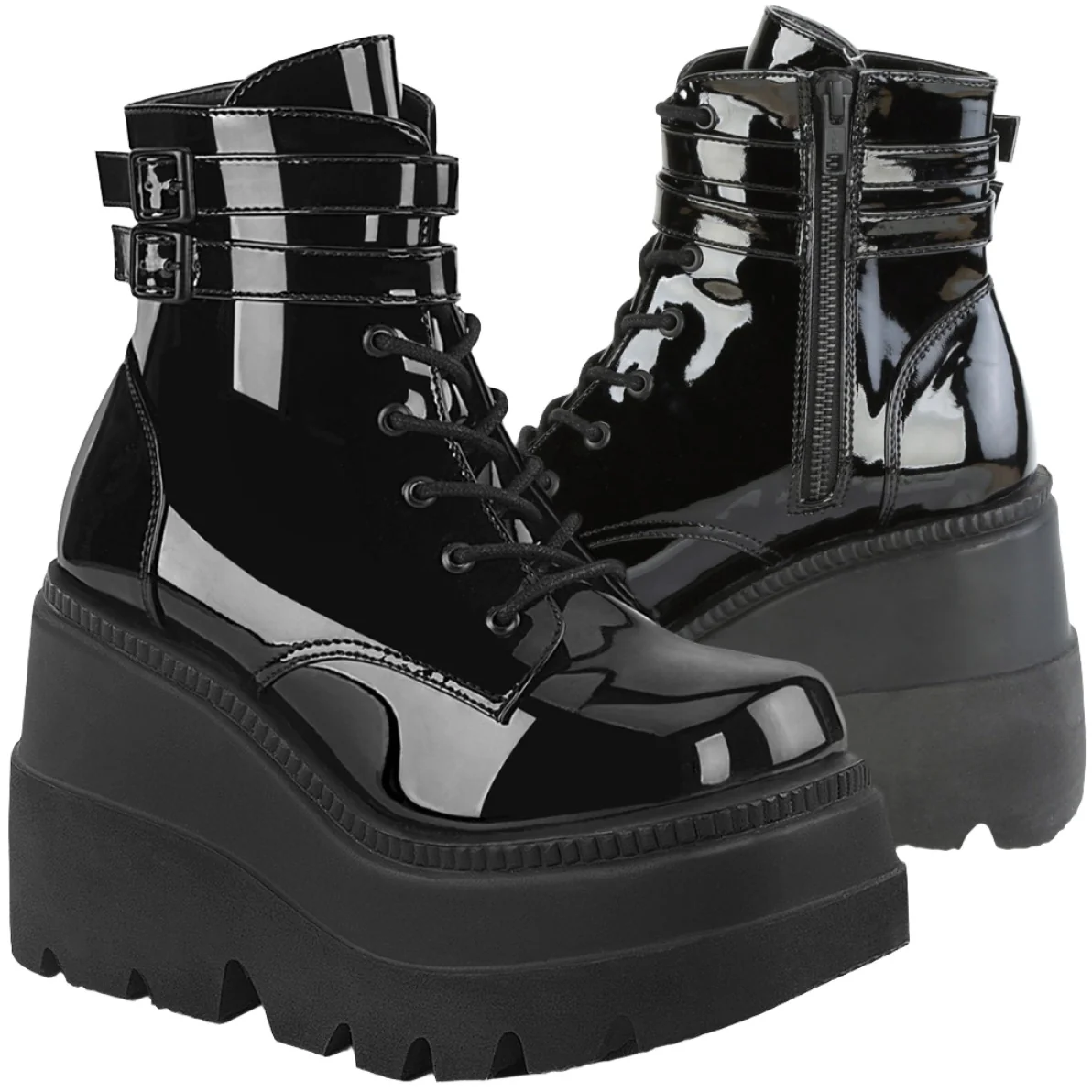 DemoniaCult Shaker 52 Boots Patent (UK3, 4, 5, 6, 8, 9) - Image 6