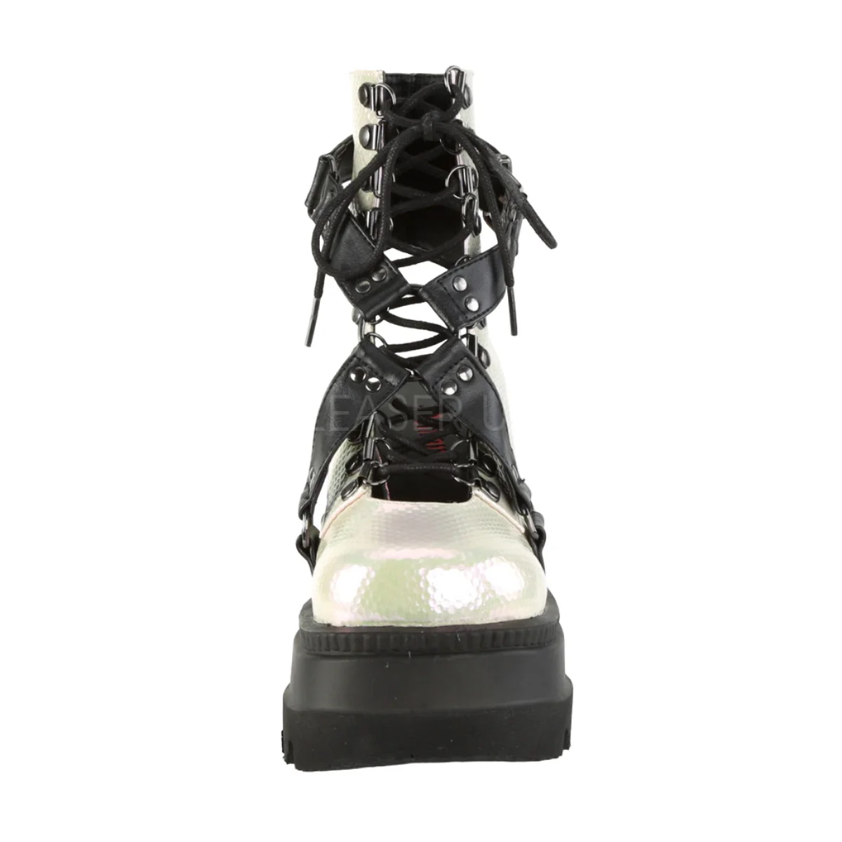 DemoniaCult SHAKER-56 Boots Green Black (UK4, 7) - Image 2