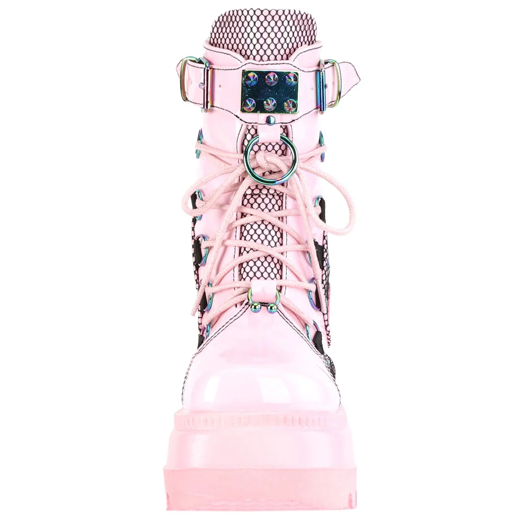 DemoniaCult Shaker 60 Pink Boots (UK5) - Image 4