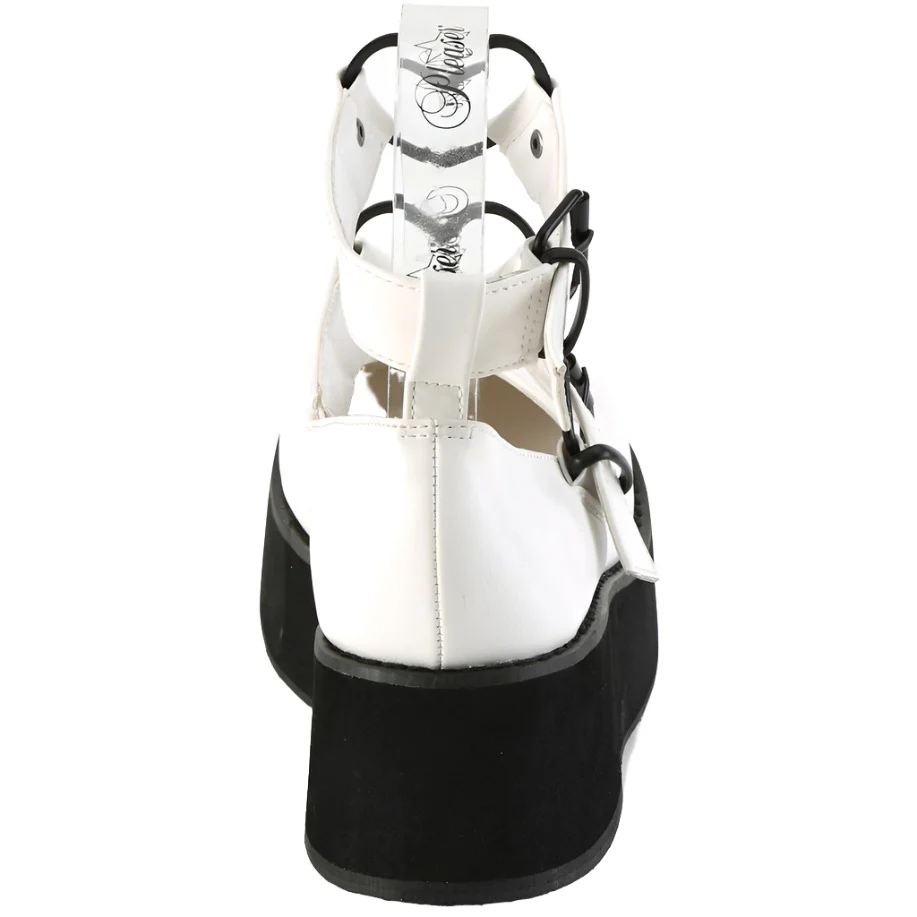 DemoniaCult SPRITE 02 White Shoes (UK6) - Image 6