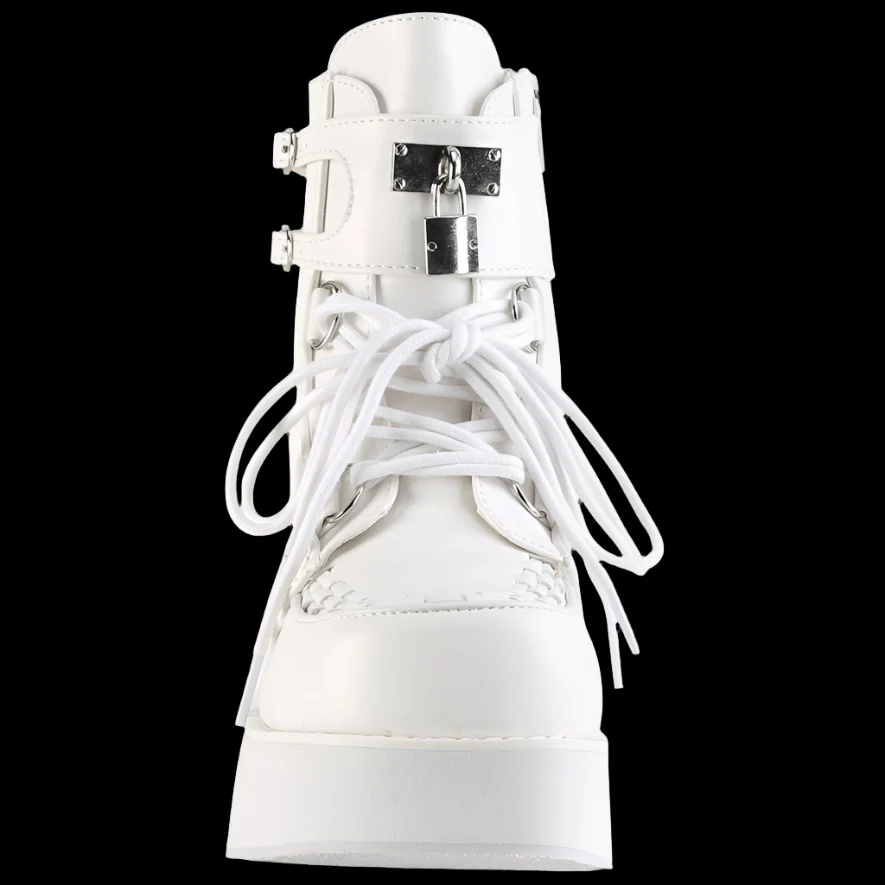 DemoniaCult SPRITE-70 Boots White (UK8, 9) - Image 3