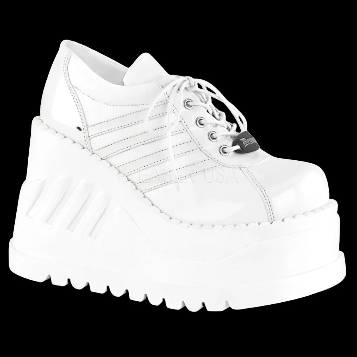 DemoniaCult STOMP 08 Shoes White (UK7) - Image 7