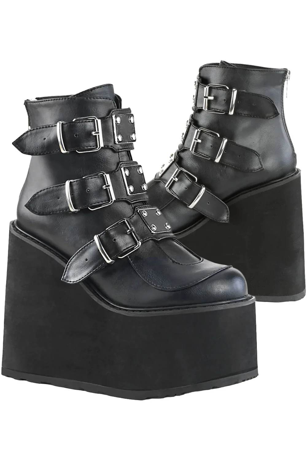 DemoniaCult SWING-105 Boots Black (UK3, 7, 8, 9)