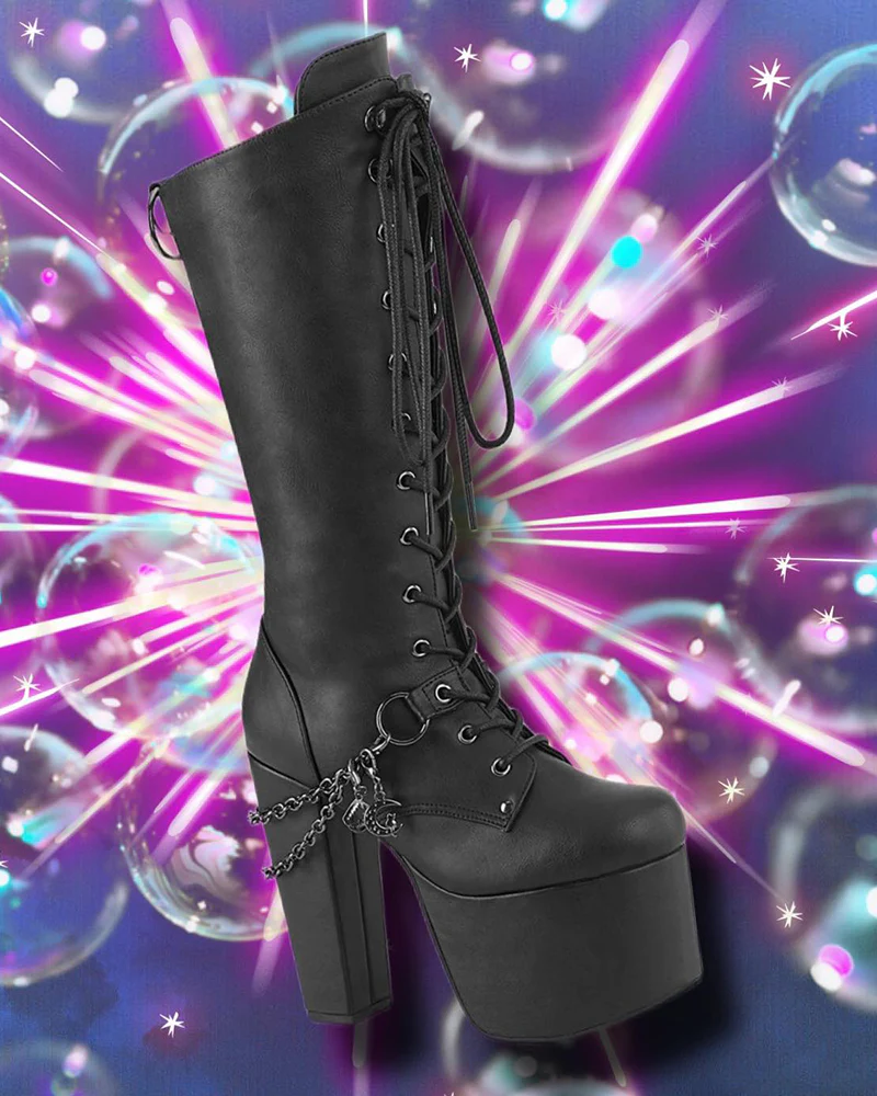 DemoniaCult TORMENT 170 Boots UK4, 6 - Image 4