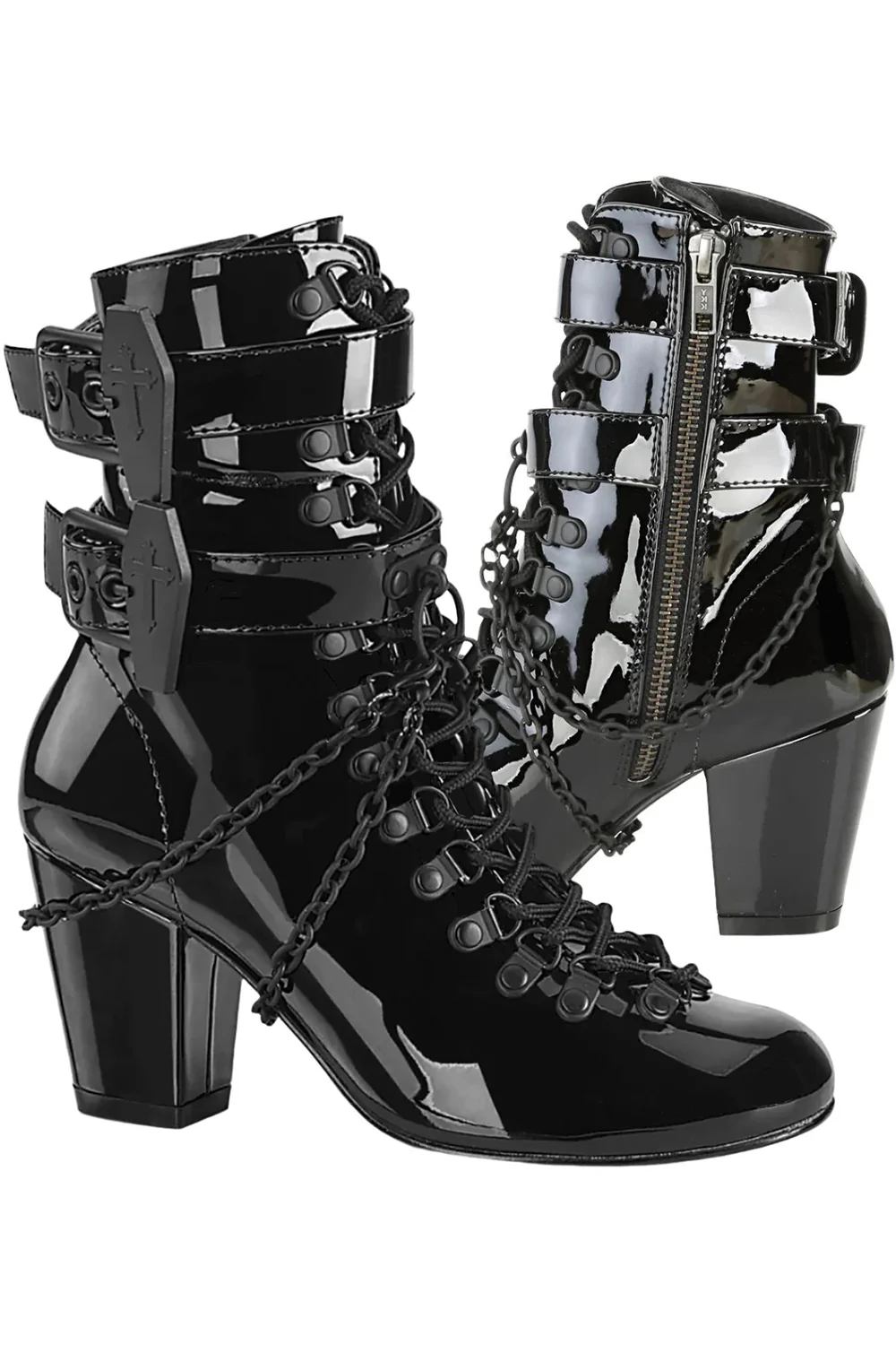 DemoniaCult VIVIKA 128 Boots Patent (UK4)