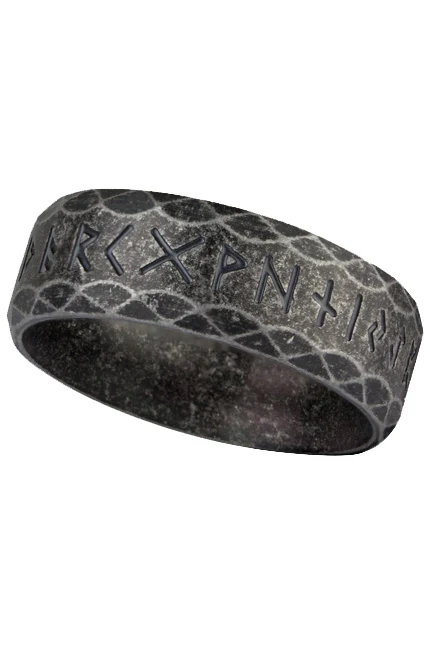Echt etNox Black Runes Ring