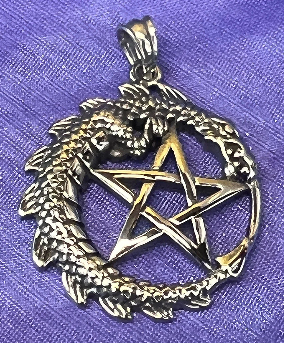 Echt etNox Dragon Pentacle Pendant - Image 4