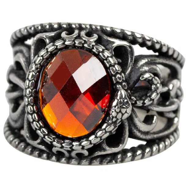 Echt EtNox Red Snake Ring - Image 4