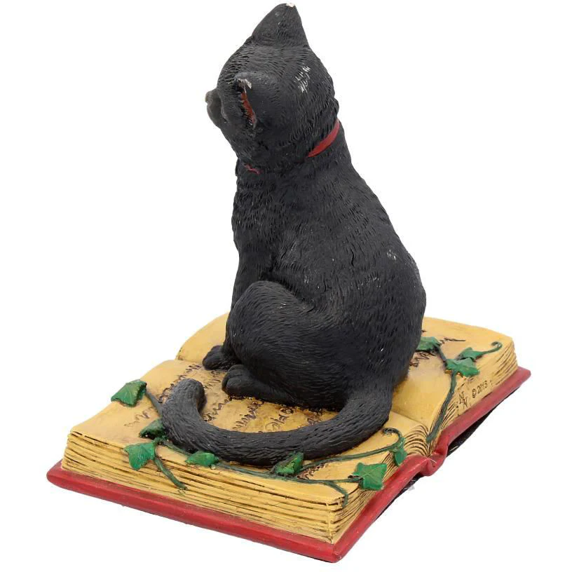 Eclipse Cat Spell Book Figurine - Image 3