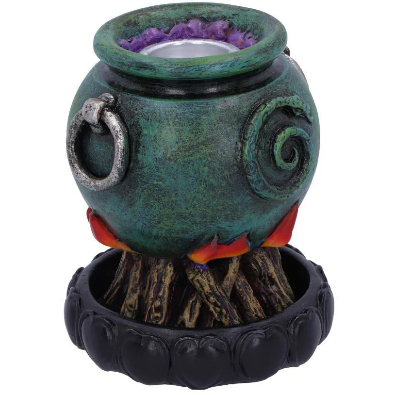 Emerald Cauldron Backflow Incense Burner - Image 4