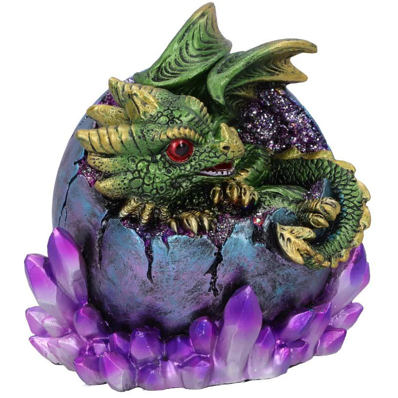 Emerald Hatchling Glow Dragon Green - Image 4