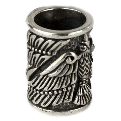 etNox Eagle Silver Beard/Hair Bead - Image 3