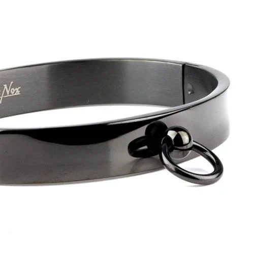 Echt etNox Story of O Black Steel Fetish Bracelet - Image 5