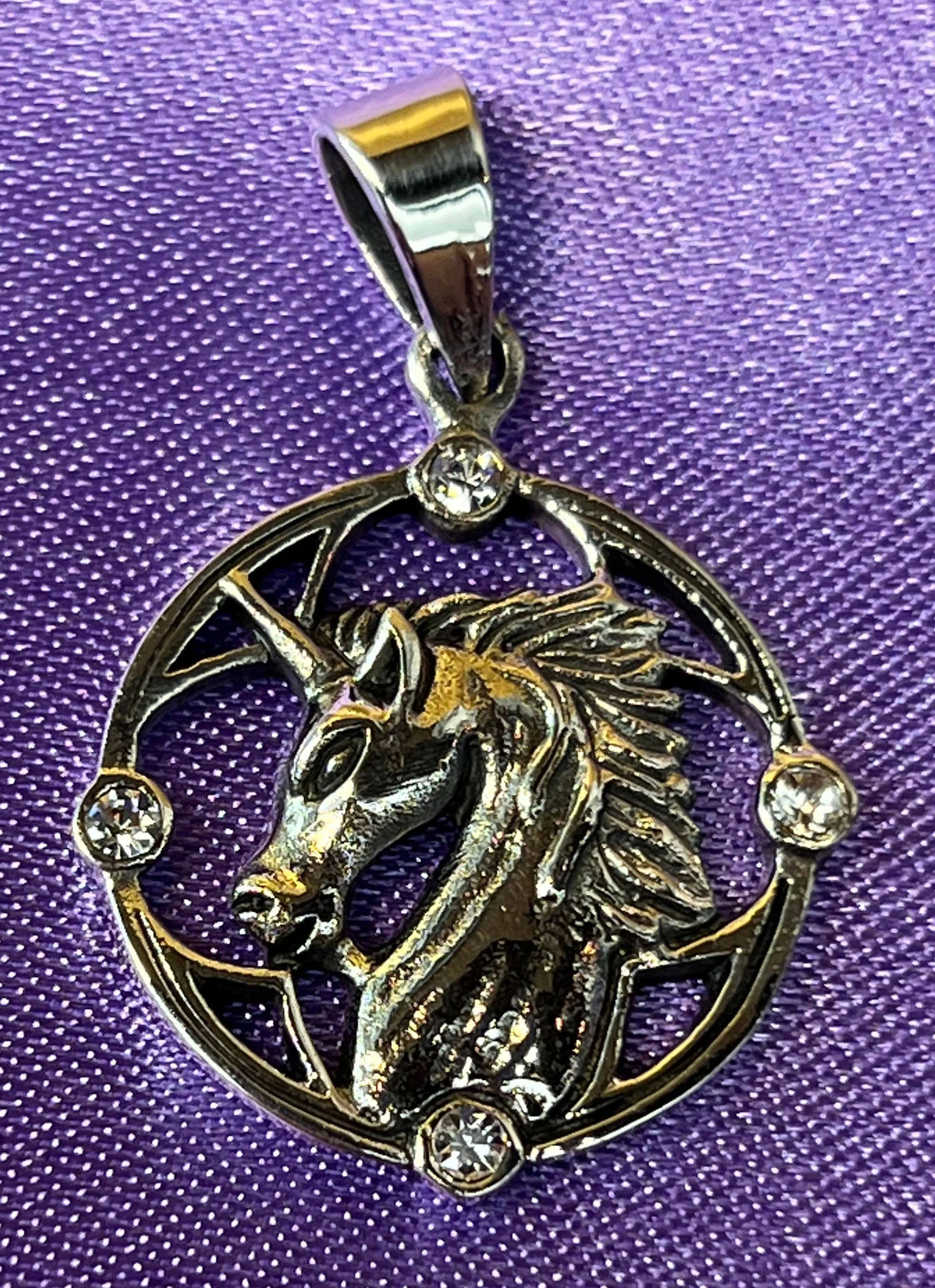 Echt etNox Unicorn Pendant Sterling Silver - Image 4