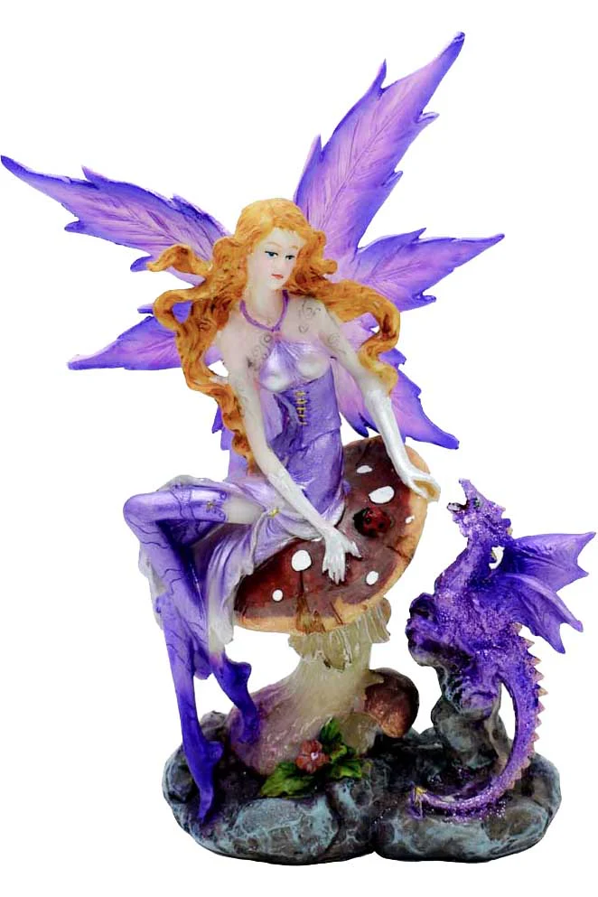 Fairy with Dragon Purple
