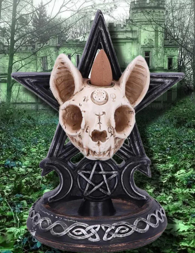 Familiar Worship Backflow Incense Burner - Image 4
