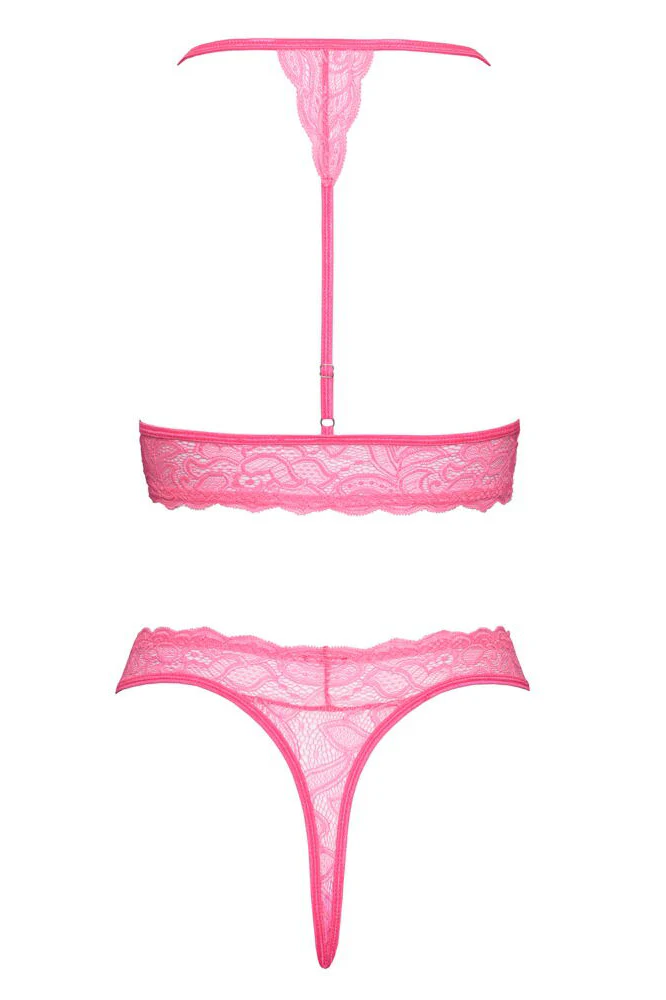 Fantasy Pink Lingerie Set - Image 5
