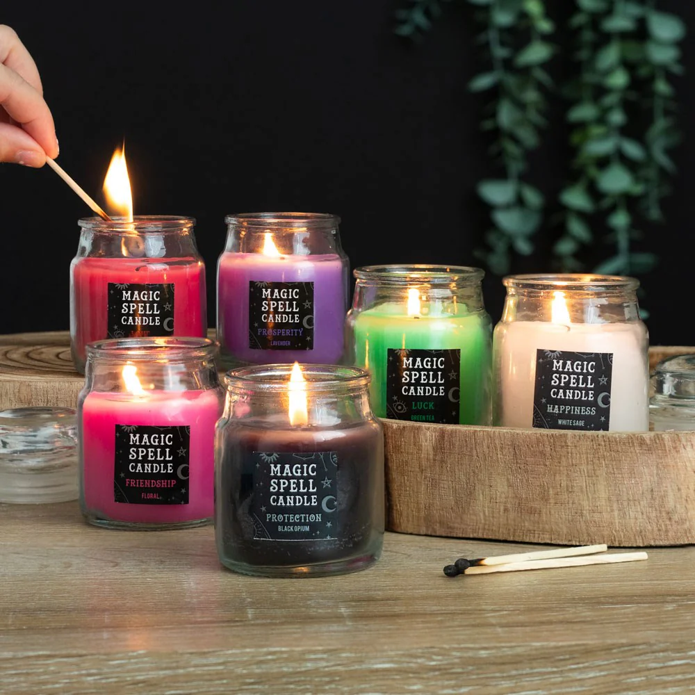 Floral Friendship Spell Candle Jar - Image 4