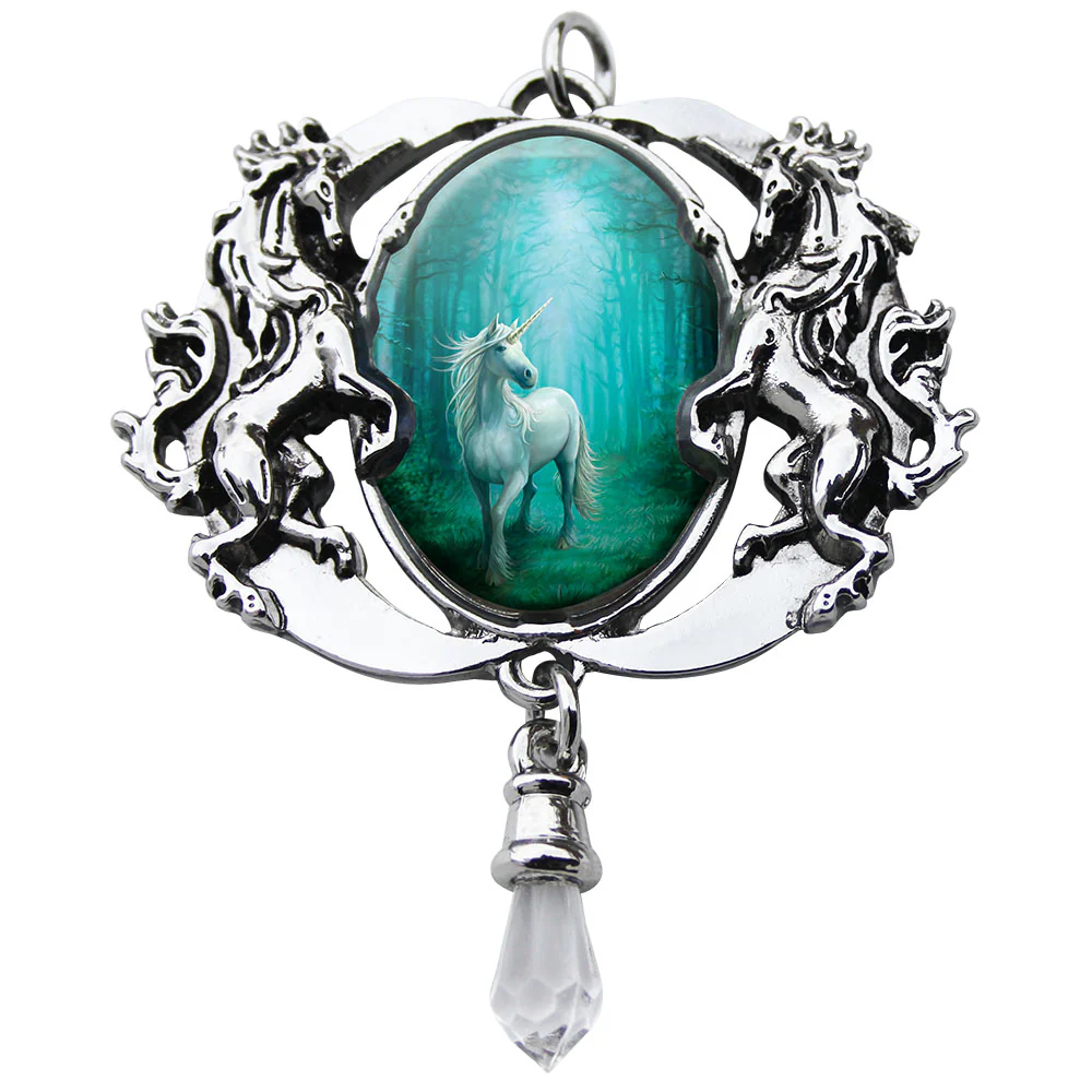 Anne Stokes Forest Unicorn Necklace - Image 3