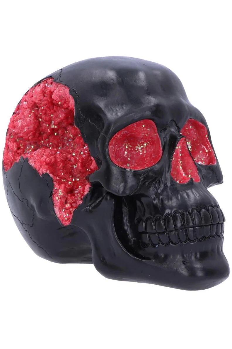 Geode Skull Red
