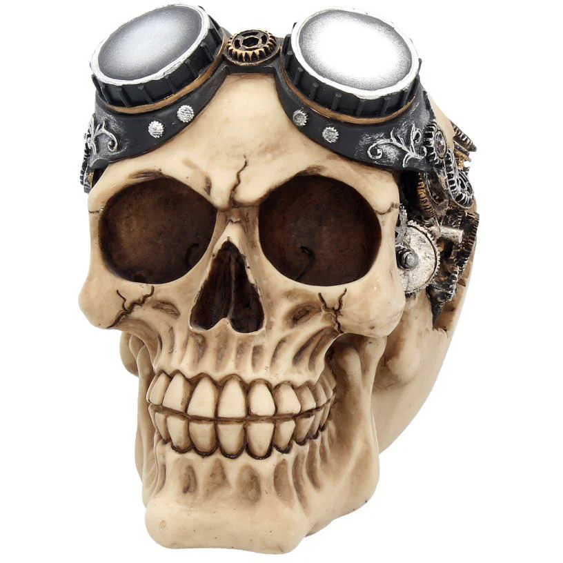 Goggles Steampunk Skull - Image 3