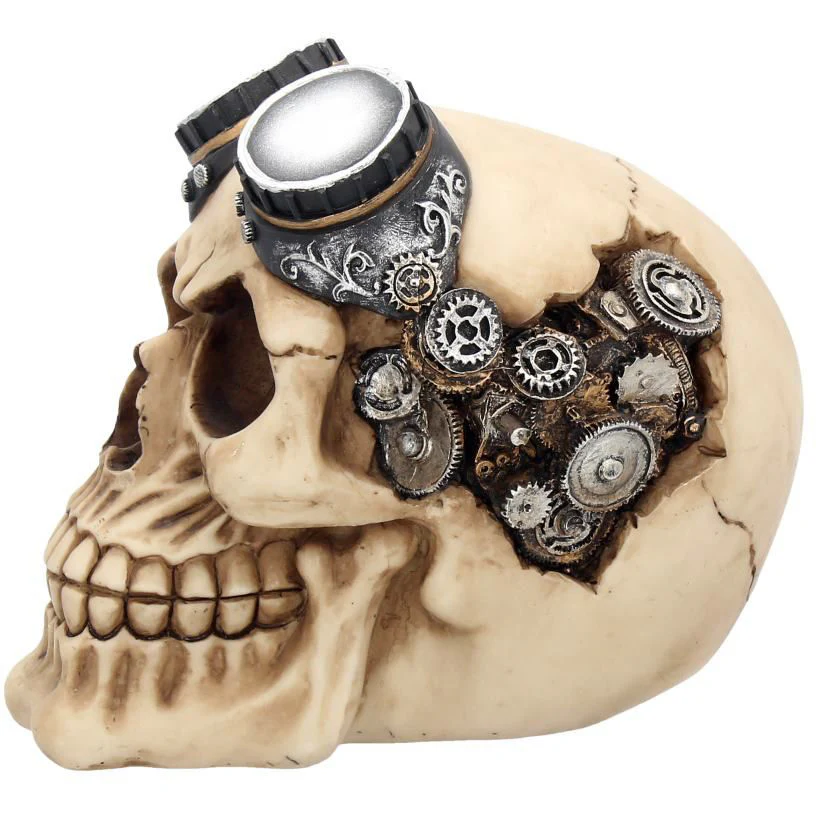 Goggles Steampunk Skull - Image 4