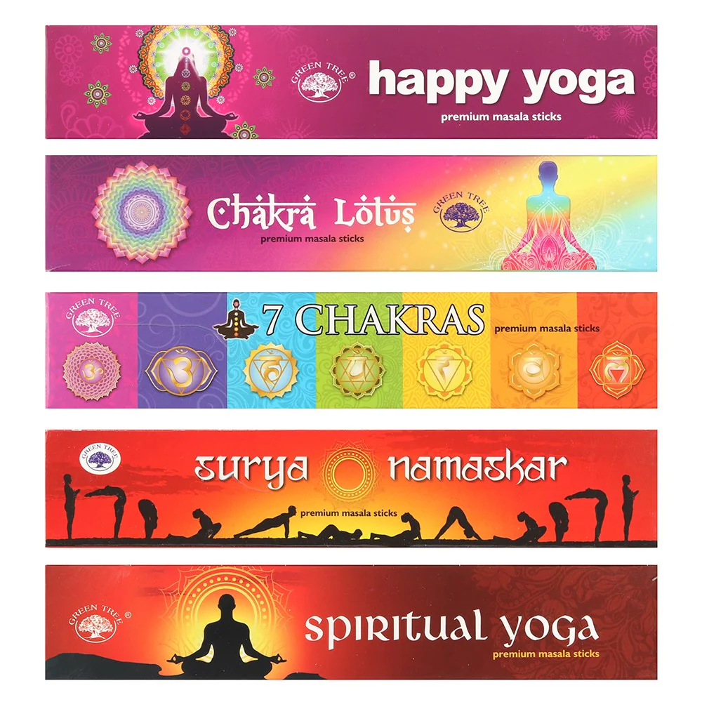 Green Tree Yoga Collection Incense Sticks - Image 3