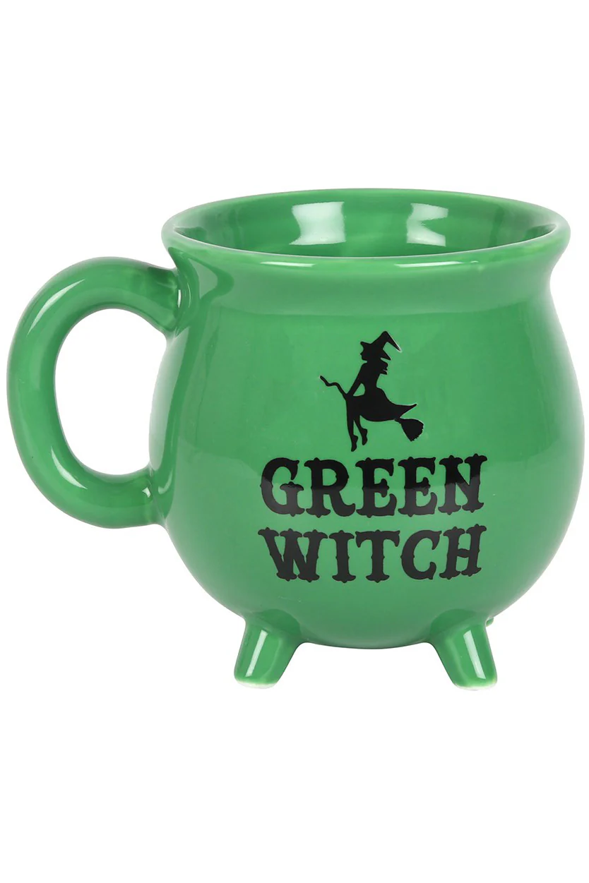 Green Witch Cauldron Mug